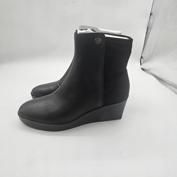Vionic Skylar Women’s Comfort Wedge Short Boot Black Size 9 NWOB - Picture 7 of 12